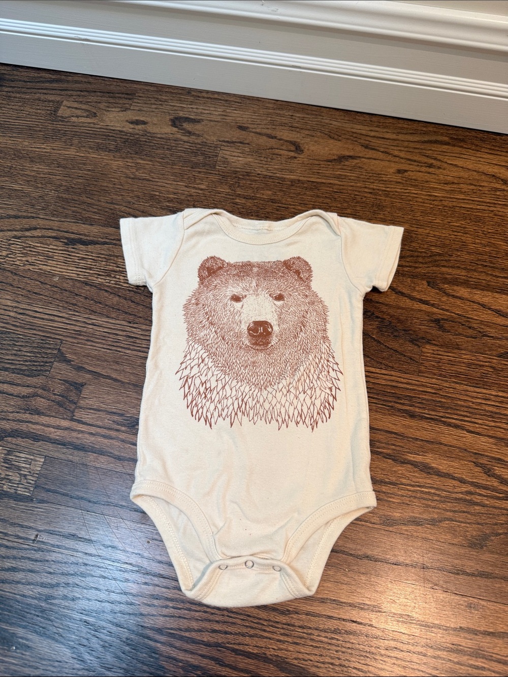Super soft bear onesie by supermaggie